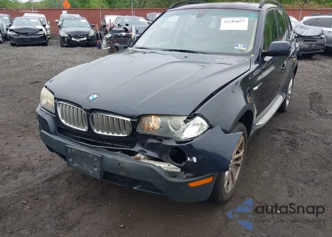 2008 BMW X3 3.0Si from USA, damaged, VIN WBXPC93498WJ13806